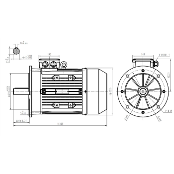 Silnik elektryczny 11,0kW 2800 obr/min. 160B5